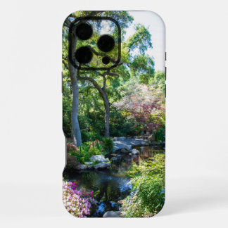 Coque iPhone 16 Pro Max un beau paysage printanier dans un jardin japonais