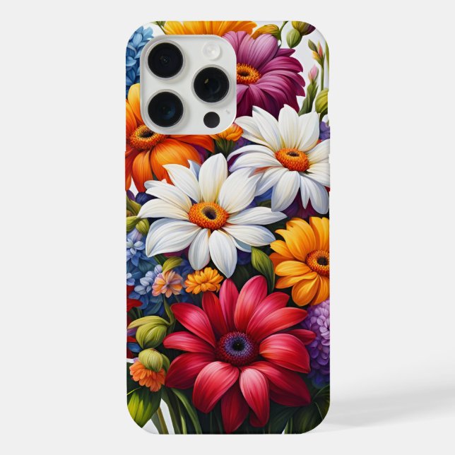 Coque iPhone  Un bouquet (Verso)