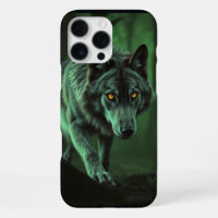 Un Regard Hantant D'Un Loup De Nuit