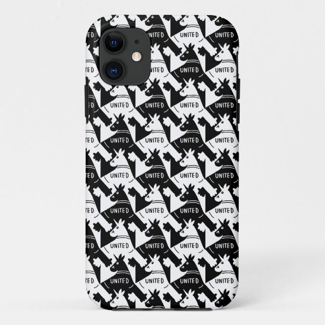 Coque iphone uni par licorne (Dos)