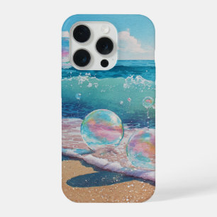 Vagues de rêve sur la plage Couvrent l'iPhone 15 