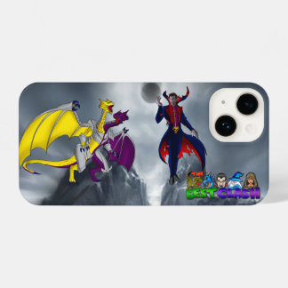 Coque Pour iPhone 14 Vampire Combattre Deux Dragon En Tête Le Meilleur 