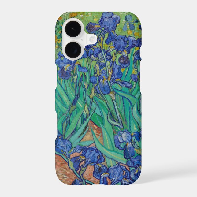 Coque iPhone Van Gogh Irises (Verso)