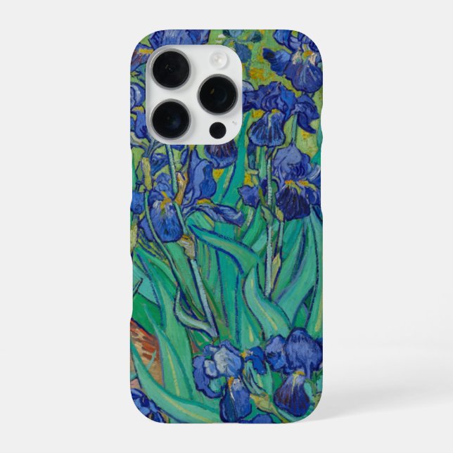 Coque iPhone Van Gogh Irises (Verso)