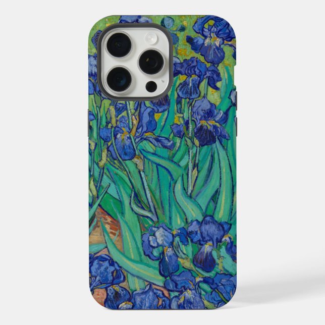 Coque iPhone Van Gogh Irises (Verso)