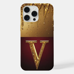 💎 Velours Paillettes V Monogramme qui dégouline P
