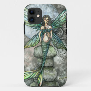 Coque iphone vert Fairy de la sirène