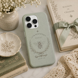Vert sauge abeille miel vintage français campagne 