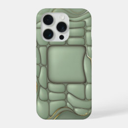 Vert Sauge Grille Organique Flux Minimaliste