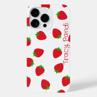 Coque Pour Pour iPhone 14 Pro Max Vibes d'été sucrées : fraise