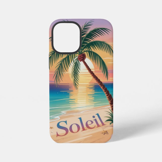 Coque iPhone Vibes Ensoleillées (Verso)