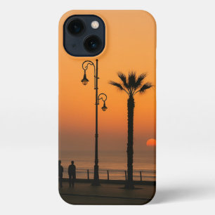 Etui iPhone 13 Vibes Tropiques Coucher de soleil - Premium Palm T