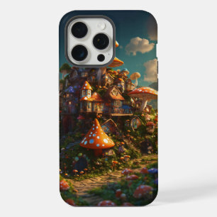Village de champignons psychédéliques – Rendu 3D c