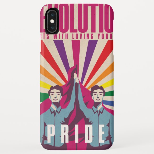 coque iphone vintage Pride (Dos)