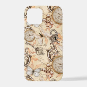 Coque iPhone 12 Pro Vintage Victorian Shabby Chic Country Motif
