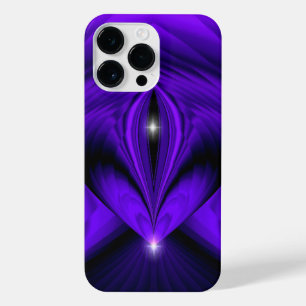 Coque Pour Pour iPhone 14 Pro Max Violet Fleur arc-en-ciel rêve deux étoiles