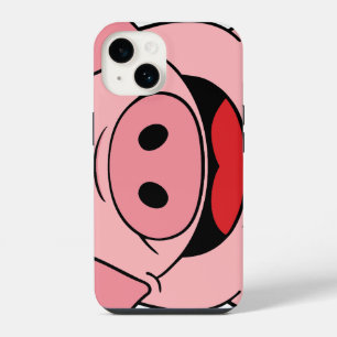 Coque Pour iPhone 14 Visage de porc
