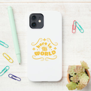 Coque iPhone 12 Voici le monde