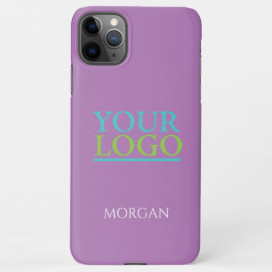 Coque iPhone 11Pro Max Votre logo/Art/Photo, do-it-yourself Nom blanc sur