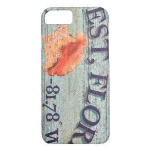 coque iphone West vintage Conch Shell Key