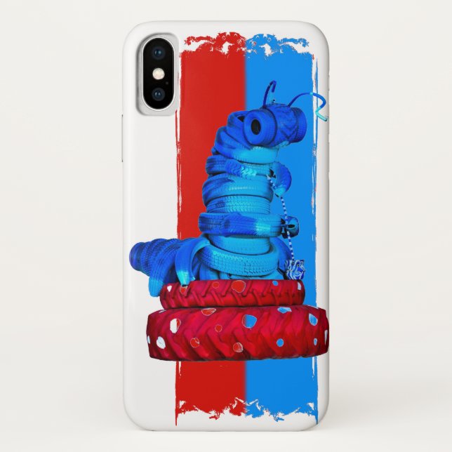 Coque iphone Whimsical Caterpillar (Dos)