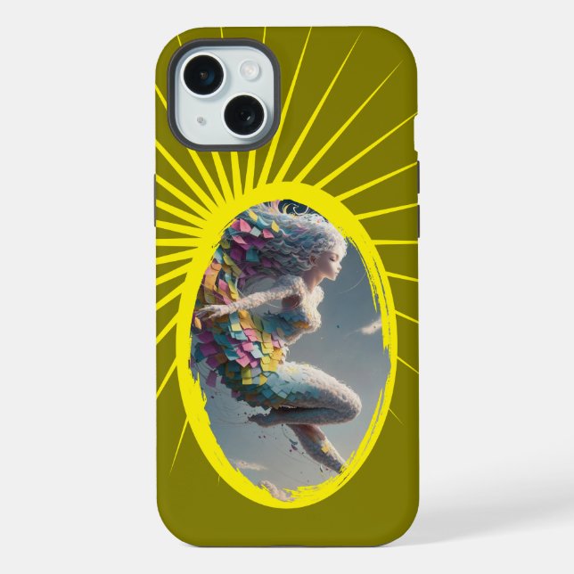 Coque iPhone ✨ Whimsy dans chaque pli ✨ (Verso)