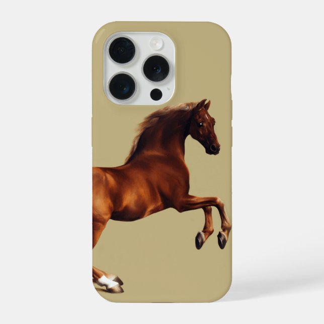 Coque iPhone Whistlejacket horse by George Stubbs (Verso)