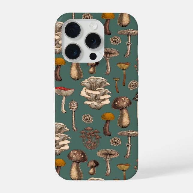 Coque iPhone Wild Mushrooms (Verso)