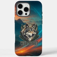 Coque iphone Wild Spirit - Free Spirit Wolf Art