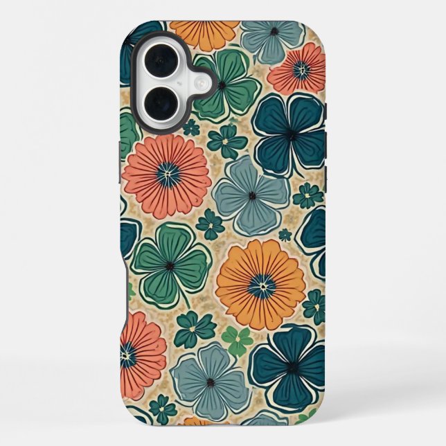 Coque iPhone Wildflowers Harmonious Tones (Verso)