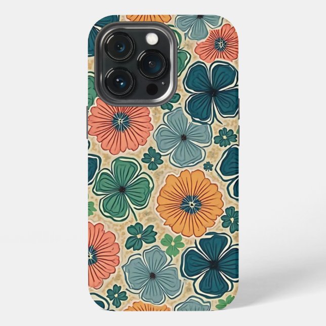 Coque iPhone Wildflowers Harmonious Tones (Dos)