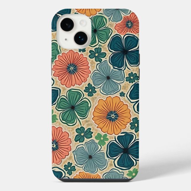 Coque iPhone Wildflowers Harmonious Tones (Verso)