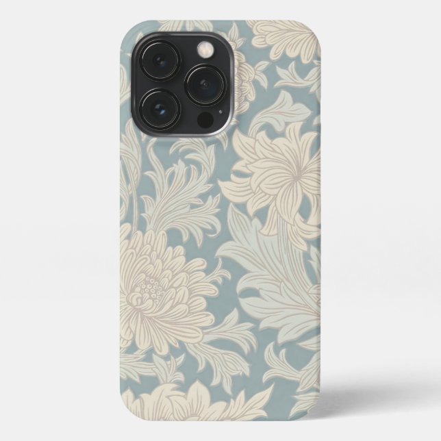 Coque iPhone William Morris Chrysanthemum Motif (Verso)