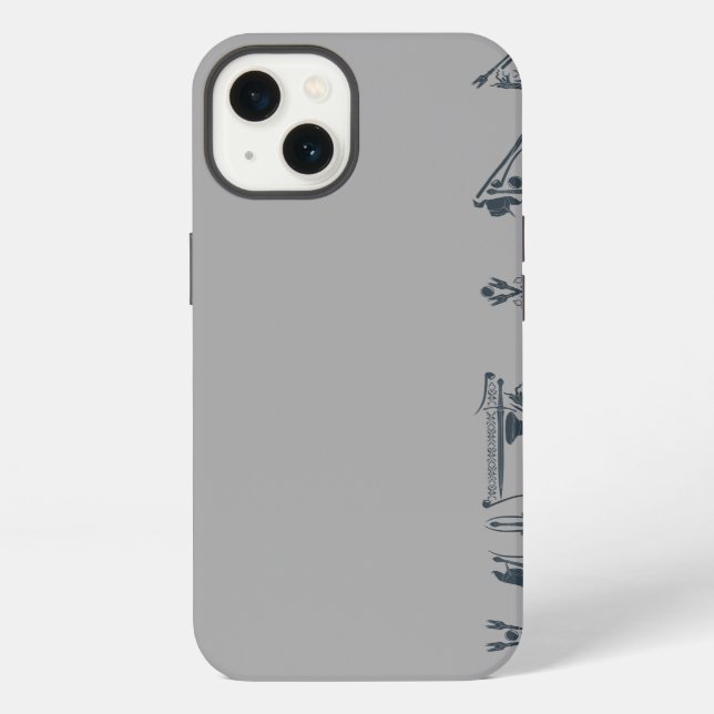 Coque iPhone Wizard Weapon Collage (Verso)