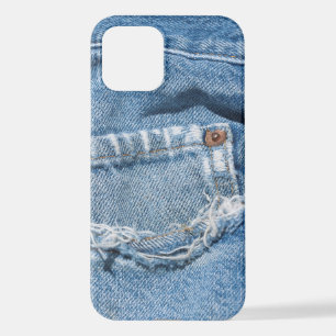 Coque iPhone 12 Worn Jeans