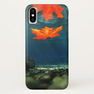 Coque iPhone X Flamme dans le coque iphone d'eau-Mate