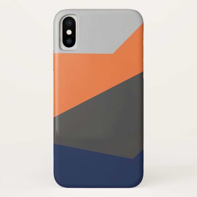 Coque iPhone X géométrique (Dos)