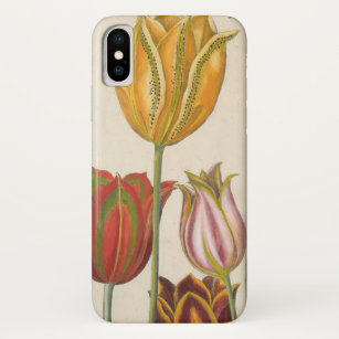 Coque iPhone X Tulipes
