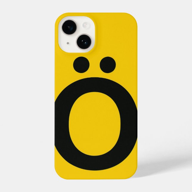 Coque iPhone Yellow Phone Case with Trendy Moda (Verso)