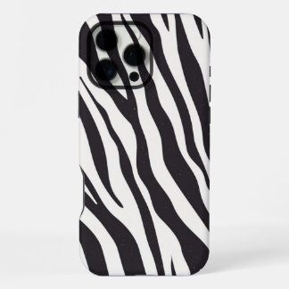 Coque iPhone 16 Pro Max Zebra Stripes iPhone Case – Black & White Pattern