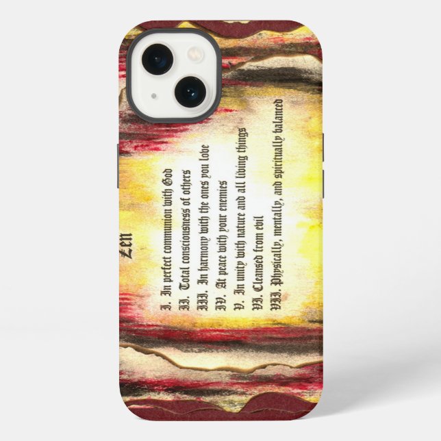 Coque iPhone Zen (Verso)