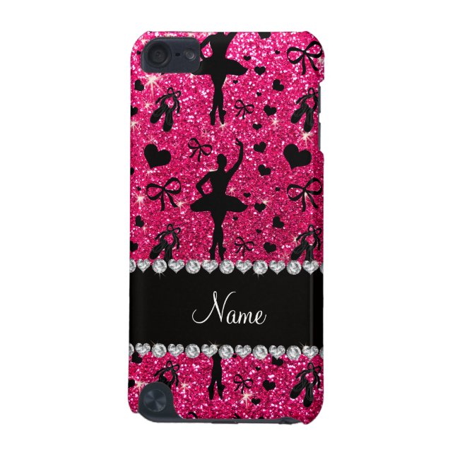 Coque iPod Touch 5G Ballerines nommées faites sur commande de parties (Dos)