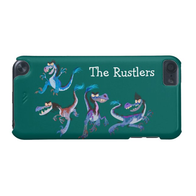 Coque iPod Touch 5G Le graphique des voleurs (Dos Horizontal)