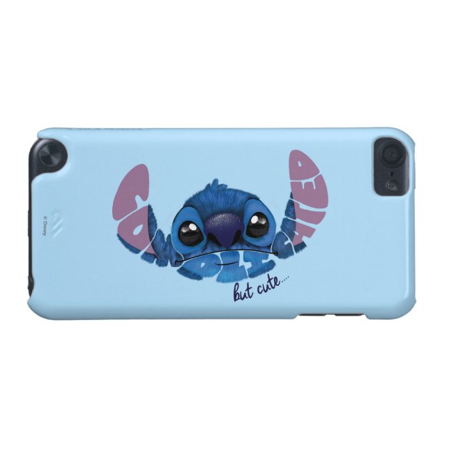 Coque iPod Touch 5G Stitch| Compliqué, mais mignon 2 (Dos Horizontal)