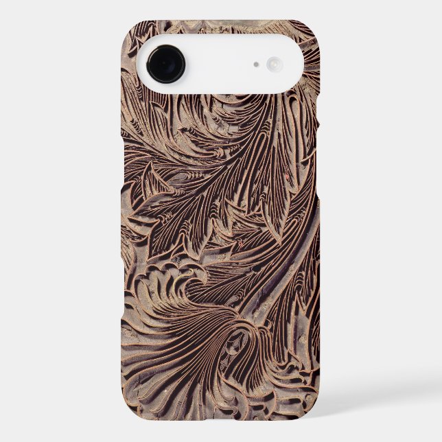 Coque iPod Touch Bloc d'impression de conception de tulipe, 1875 (Verso)
