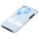 Coque iPod Touch Case-Mate Caisse bleue du contact 4G d'iPod de forme de (Bas)