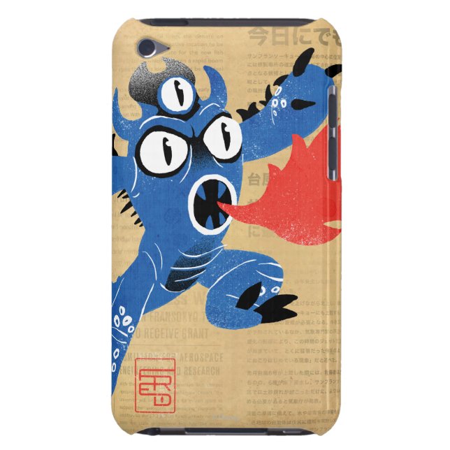 Coque iPod Touch Case-Mate Fred Monster (Dos)