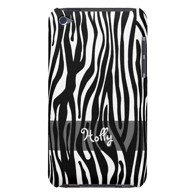 Coque iPod Touch Case-Mate Motif d'impression Zebra - Personnalisable (Dos)
