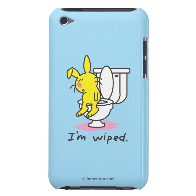 Coque iPod Touch Je suis essuyé (Dos)