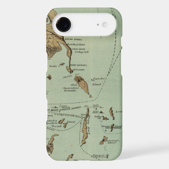 Coque iPod Touch Port de Boston (Verso)